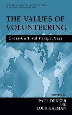 Paul Dekker, Loek Halman - Values of Volunteering, Inbunden