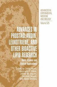 bokomslag Advances in Prostaglandin, Leukotriene, and other Bioactive Lipid Research