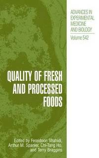 bokomslag Quality of Fresh and Processed Foods
