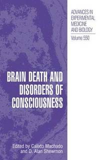 bokomslag Brain Death and Disorders of Consciousness