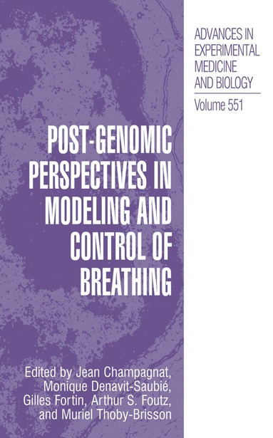 bokomslag Post-Genomic Perspectives in Modeling and Control of Breathing