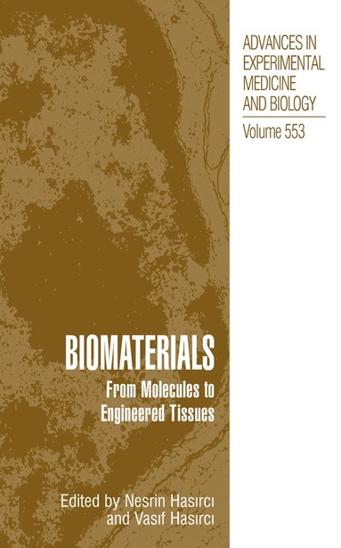Nesrin Hasirci, Vasif Hasirci - Biomaterials, Inbunden