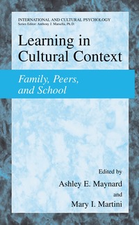 bokomslag Learning in Cultural Context