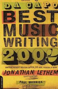 bokomslag Da Capo Best Music Writing 2002