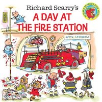 bokomslag Richard Scarry's A Day at the Fire Station