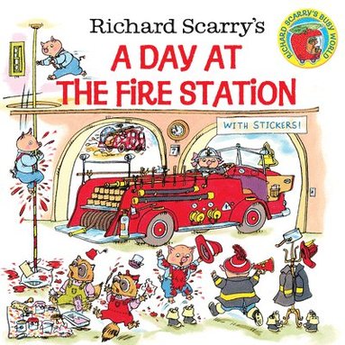 bokomslag Richard Scarry's A Day at the Fire Station