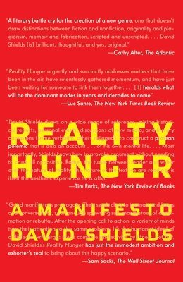 bokomslag Reality Hunger
