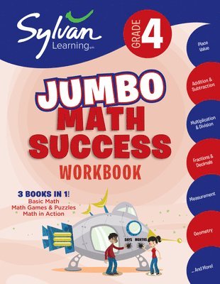 bokomslag 4th Grade Jumbo Math Success Workbook