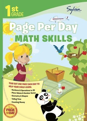 Sylvan Learning: 1st Grade Page Per Day: Math Skills