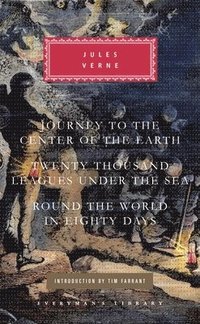 bokomslag Journey to the Center of the Earth, Twenty Thousand Leagues Under the Sea, Round the World in Eighty Days