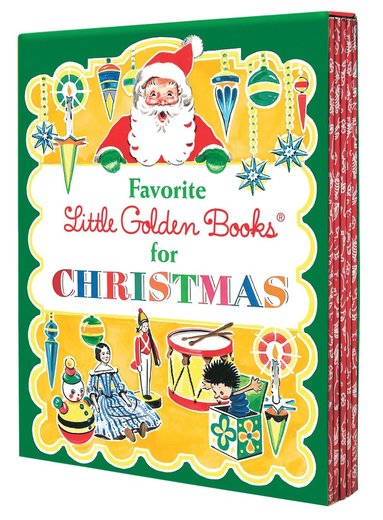 bokomslag Favorite Little Golden Books for Christmas 5-Book Boxed Set