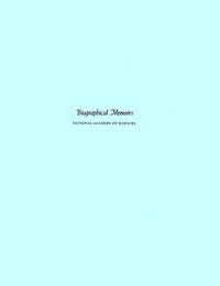 bokomslag Biographical Memoirs