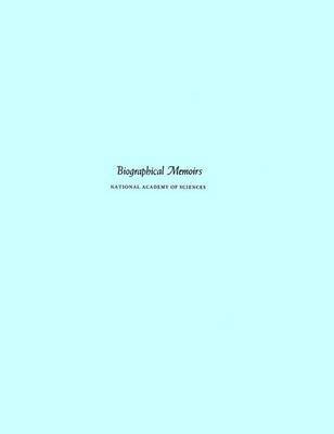 bokomslag Biographical Memoirs