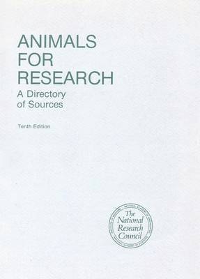 bokomslag Animals for Research