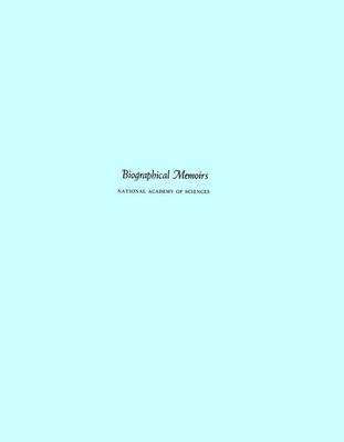 bokomslag Biographical Memoirs