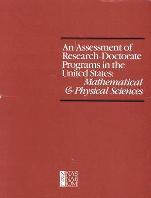 bokomslag Assessment of Research-Doctorate Programs in the United States
