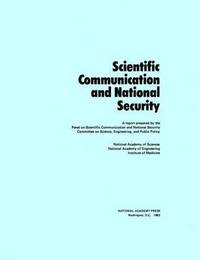 bokomslag Scientific Communication and National Security