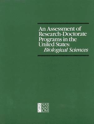 bokomslag An Assessment of Research-Doctorate Programs in the United States