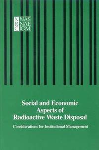 bokomslag Social and Economic Aspects of Radioactive Waste Disposal