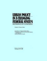 bokomslag Urban Policy in a Changing Federal System