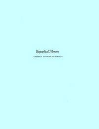 bokomslag Biographical Memoirs