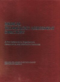 Medical Technology Assessment Directory