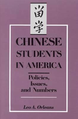 bokomslag Chinese Students in America