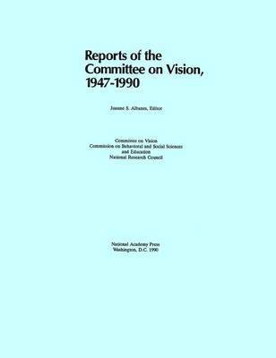 bokomslag Reports of the Committee on Vision