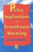 bokomslag Policy Implications of Greenhouse Warming