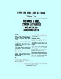 bokomslag The March 5, 1987, Ecuador Earthquakes