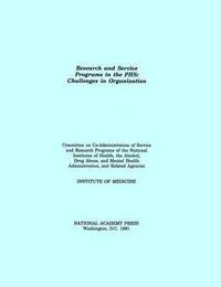 bokomslag Research and Service Programs in the PHS