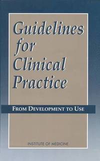bokomslag Guidelines for Clinical Practice