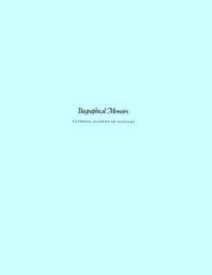 bokomslag Biographical Memoirs
