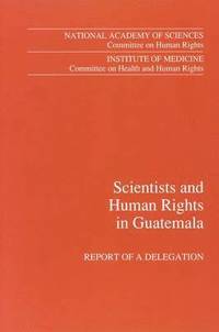 bokomslag Scientists and Human Rights in Guatemala