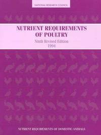 bokomslag Nutrient Requirements of Poultry