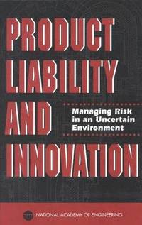 bokomslag Product Liability and Innovation