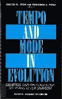 Tempo and Mode in Evolution