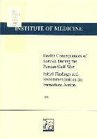 bokomslag Health Consequences of Service During the Persian Gulf War