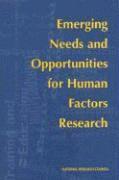 bokomslag Emerging Needs and Opportunities for Human Factors Research