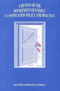 bokomslag A Review of the Department of Energy Classification