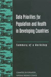 bokomslag Data Priorities for Population and Health in Developing Countries