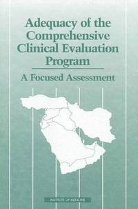 bokomslag Adequacy of the Comprehensive Clinical Evaluation Program