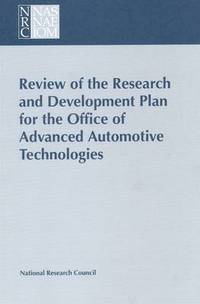 bokomslag Review of the Research and Development Plan for the Office of Advanced Automotive Technologies