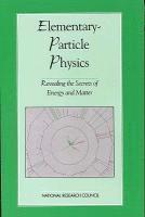 National Research Council, Division on Engineering and Physical Sciences, Board on Physics and Astronomy, Committee on Elementary-Particle Physics, Division on Engineering and Physical Sci, Board On Physics And Astronomy - Elementary-Particle Physics, Häftad