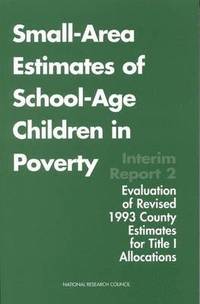bokomslag Small-Area Estimates of School-Age Children in Poverty