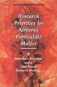 bokomslag Research Priorities for Airborne Particulate Matter