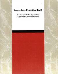 bokomslag Summarizing Population Health