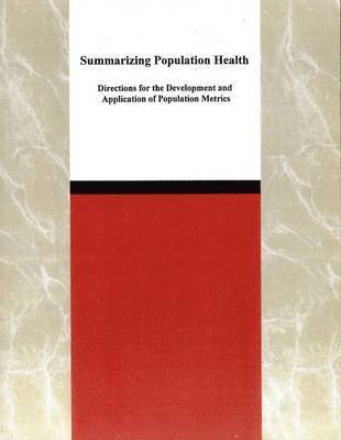 bokomslag Summarizing Population Health