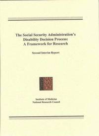 bokomslag Social Security Administration's Disability Decision Process