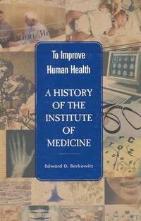 bokomslag To Improve Human Health